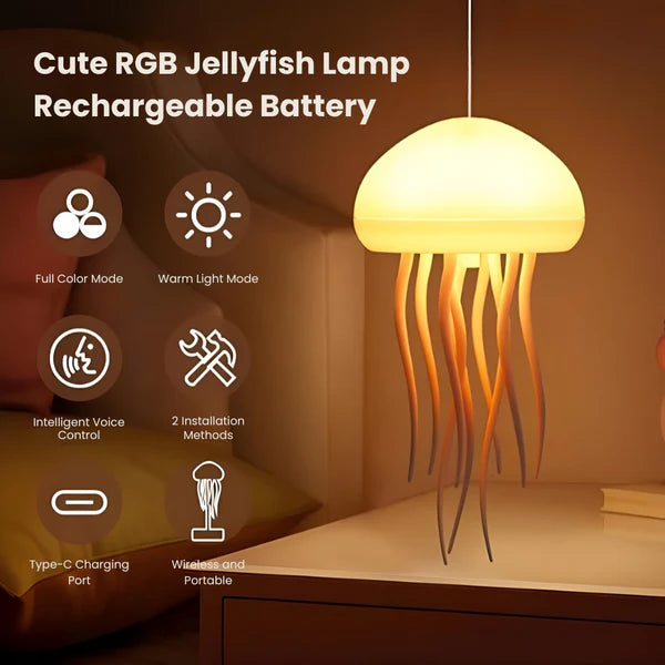 Dancing Jellyfish Lamp
