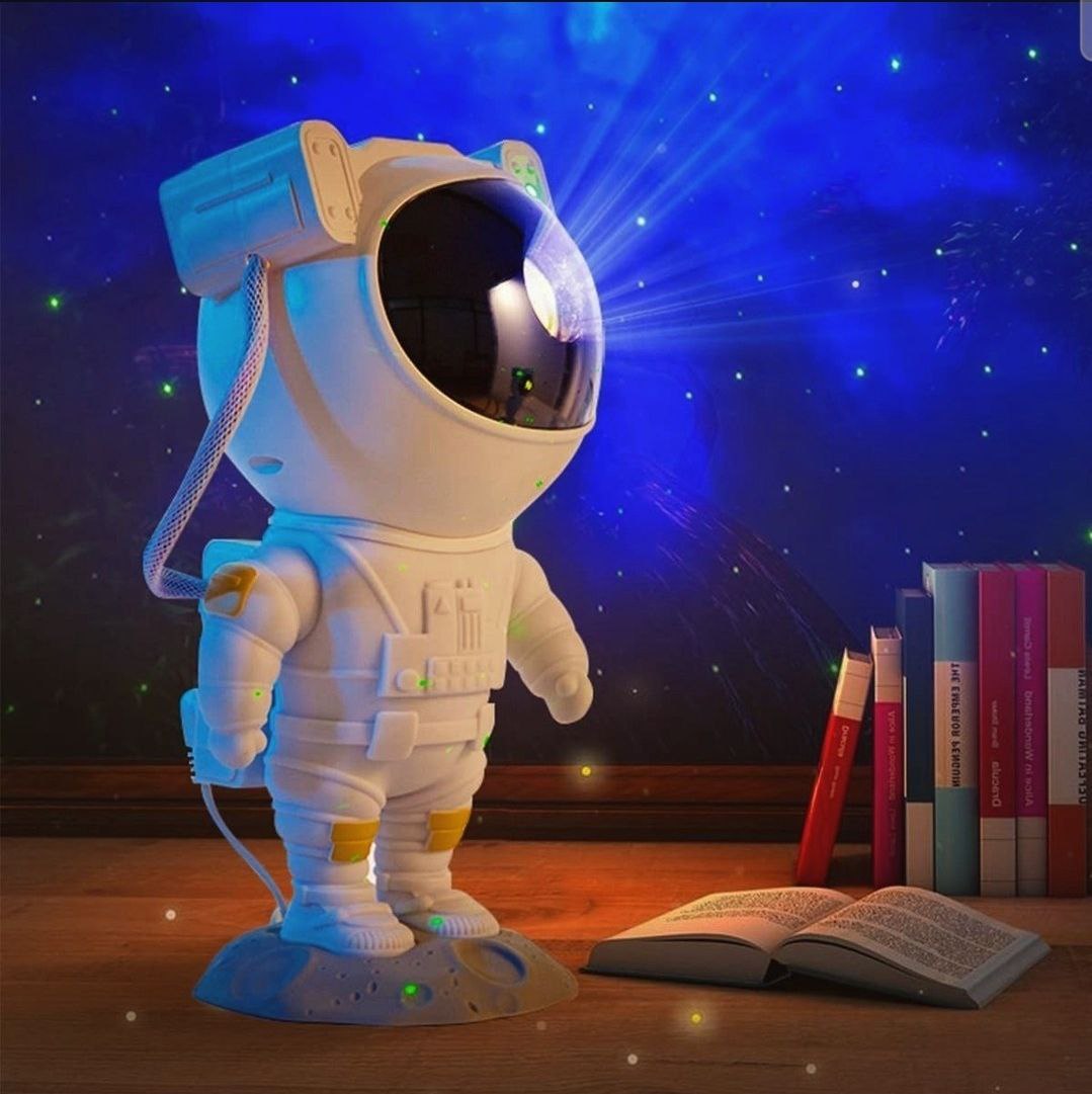 🌌 Astronaut Galaxy Projector